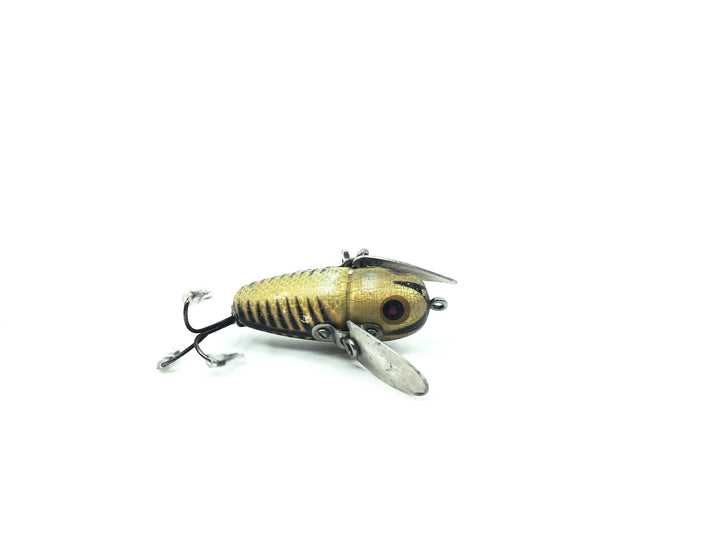 Heddon Wooden Crazy Crawler XRS Silver Shore Minnow Color 2120