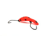 Heddon Tiny Tad RFB Fluorescent Red Black Spots Color