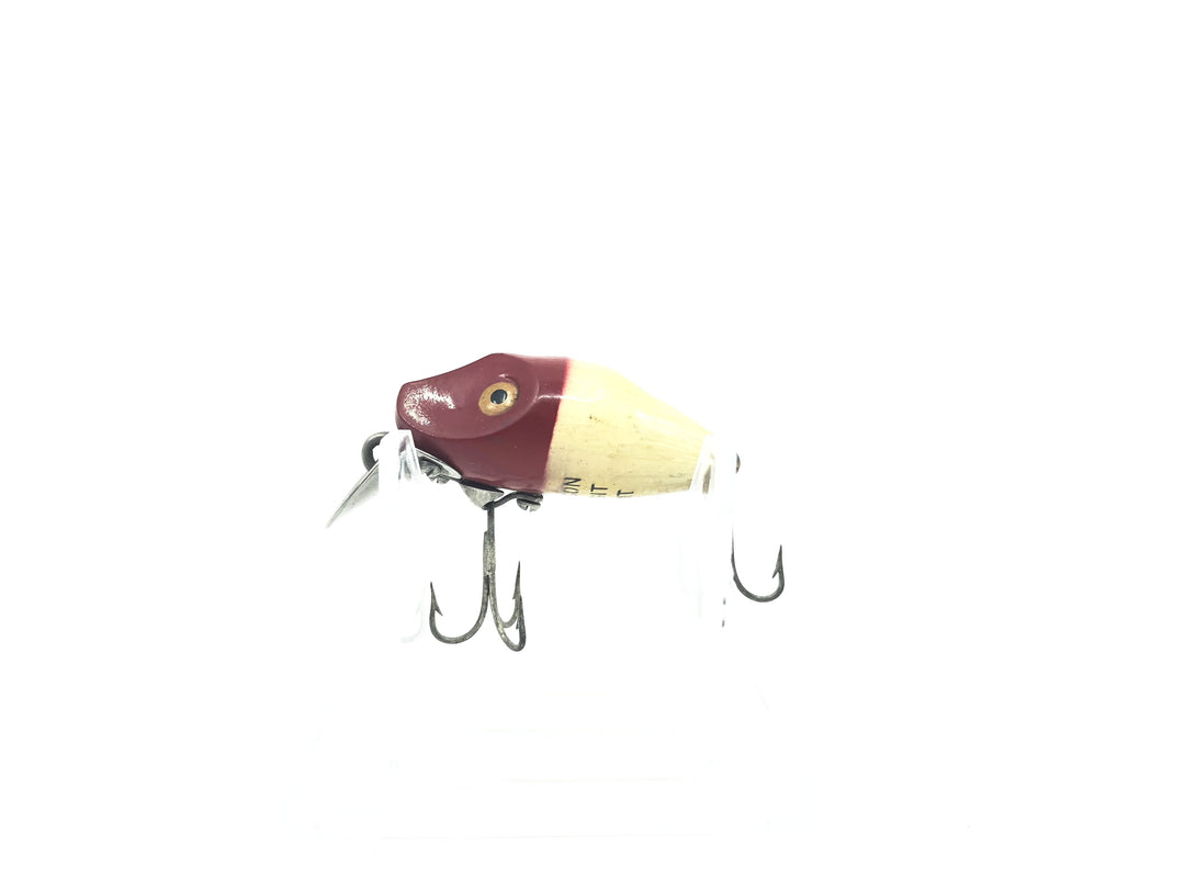 Heddon Midgit Digit River Runt Spook 9020 RH Red Head White Color