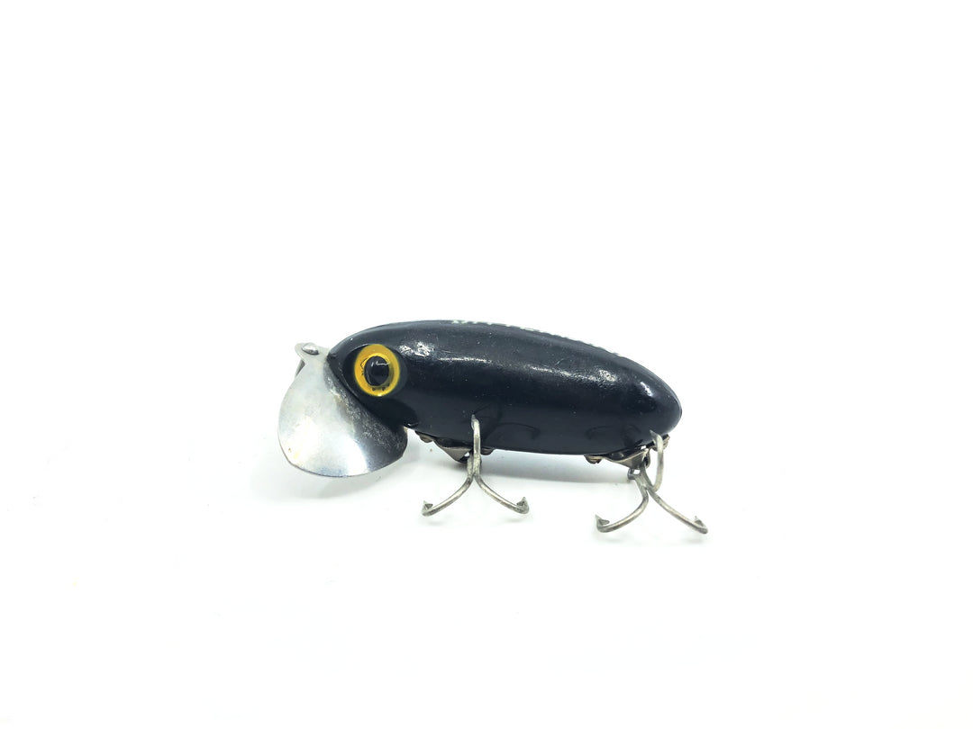 Vintage Arbogast Jitterbug Black
