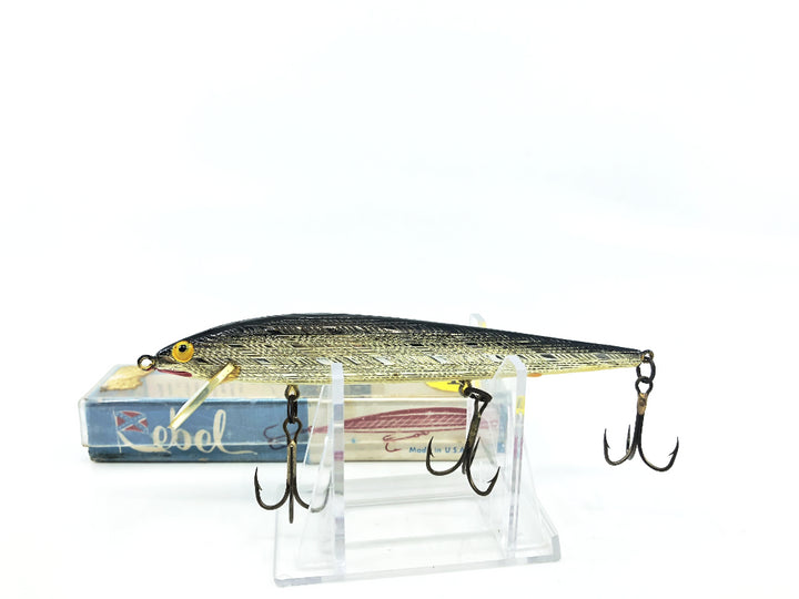 Vintage Rebel 4 1/2" Minnow with Flag Box