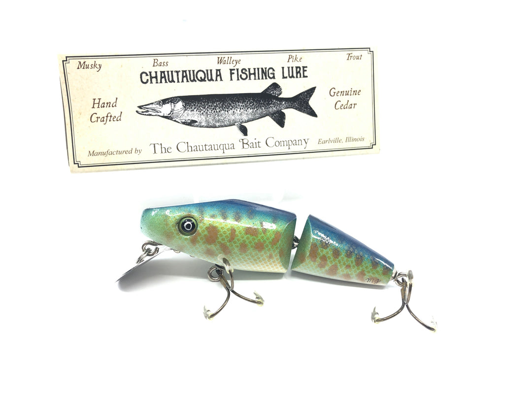 Chautauqua Wooden Super Shark Silver Musky Color Discontinued 2017 Model