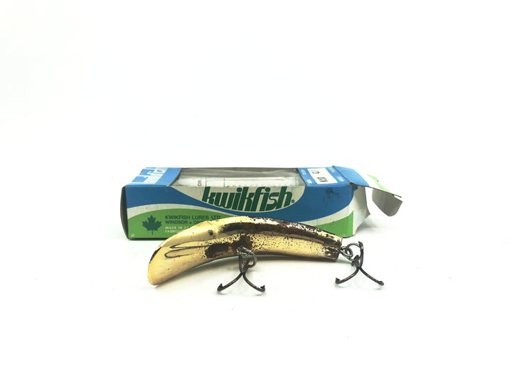 Pre Luhr-Jensen Kwikfish K10 GP Gold Plate Color New in Box Old Stock