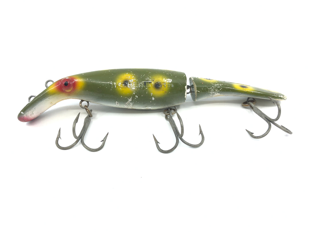 Drifter Tackle The Believer 8" Jointed Musky Lure Color 02 Light Frog