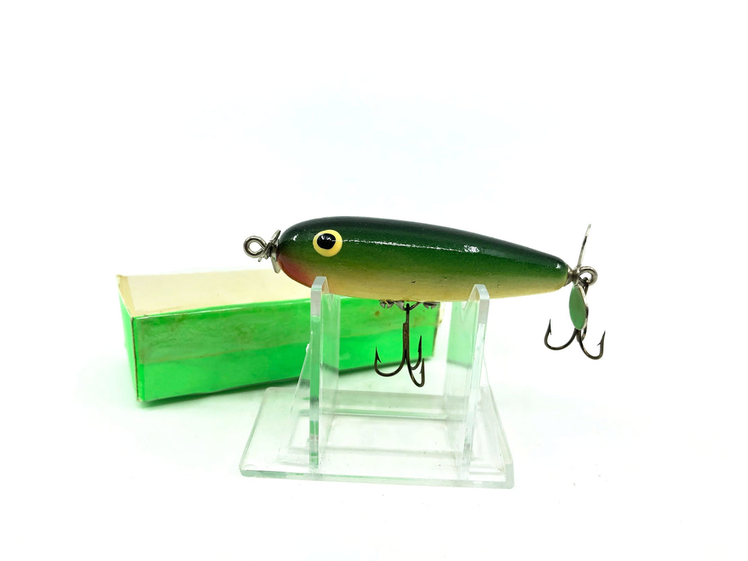 Wisconsin Shad Wood-Line Lure Torpedo Bait, Green Shad Color, Wisconsin Bait – My Bait ...