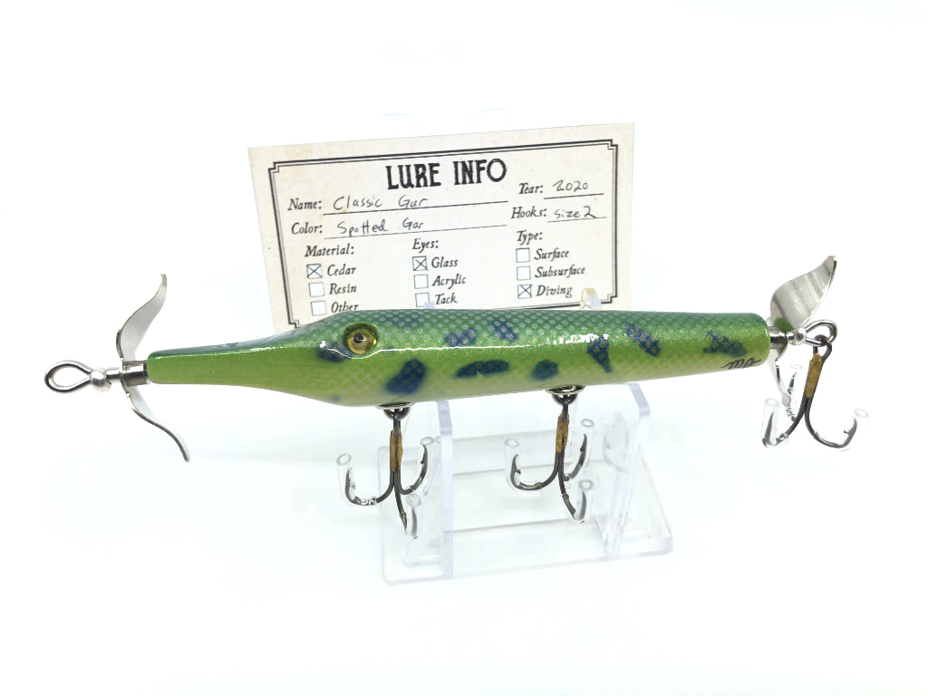 Chautauqua Custom Classic Gar in Spotted Gar 2020 Color