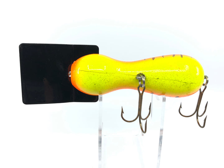 Len Hartman Musky Bug in Orange Tiger Brown Back Color