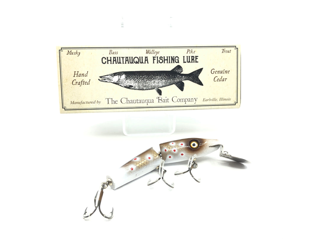 Chautauqua Jointed Piko Plug Red Spotted Chub Color Discontinued 2017 Model Custom Color