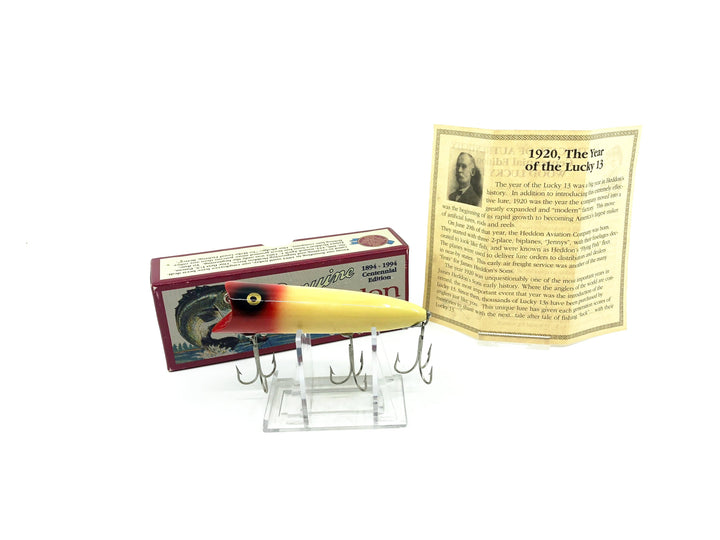 Heddon Centennial Edition Wood Lucky 13 New in Box NO. X2500W-RH