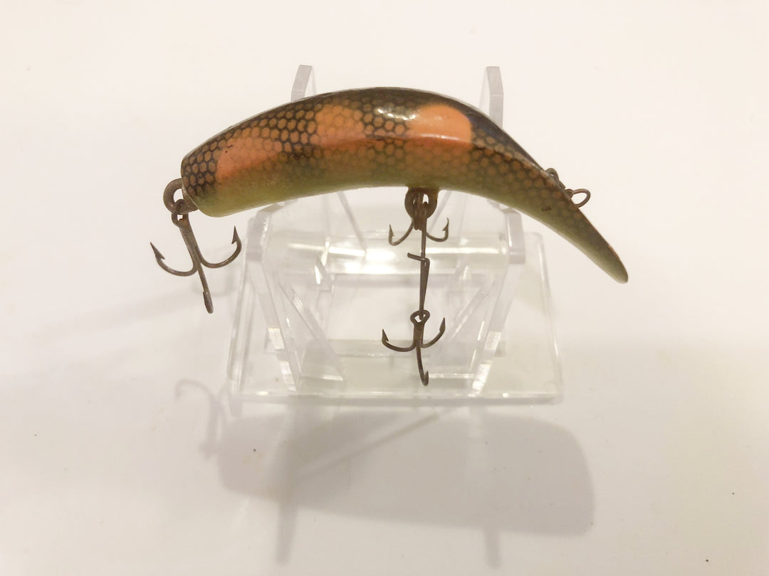 Helin Flatfish SPS Wooden Perch Color Lure Rare Flatfish