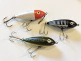 Heddon Baby Zara Fishing Lures Lot of Three
