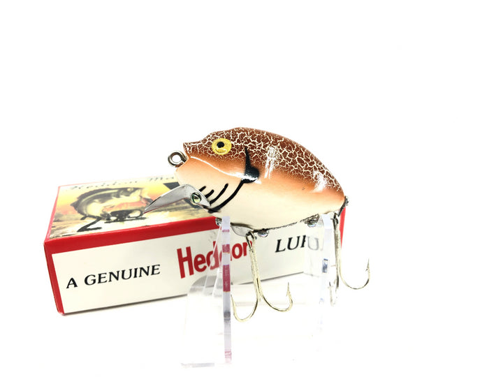 Heddon 9630 2nd Punkinseed X9630WBR White Brown Crackleback Color New in Box