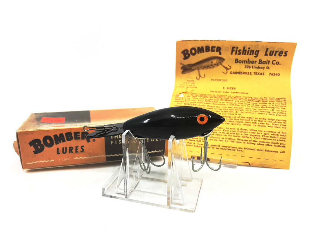 Bomber 500 Series Color #02 Black with Box