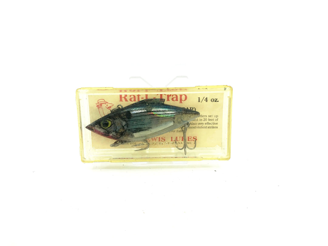 Bill Lewis Classics Rat-L-Trap #L1 Lectric Silver Color 1/2 oz with Box Old Stock