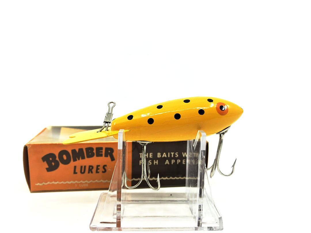 Wooden Bomber 500 Series 539 Yellow Black Spots Color with Box