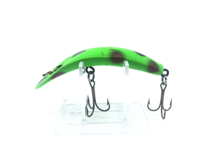 T4 Helin Flatfish Green with Black and Red Spots