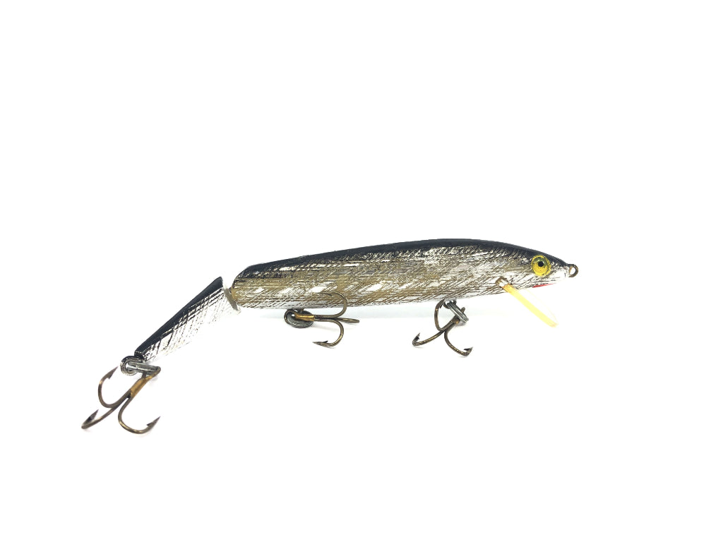 Rebel Jointed Minnow Silver Black