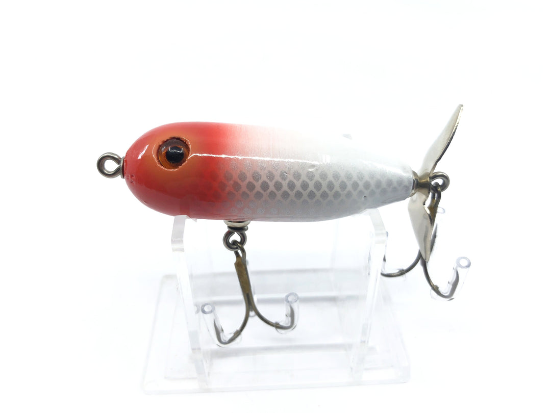 Chautauqua Baby Torpedo Lure Red and White Color