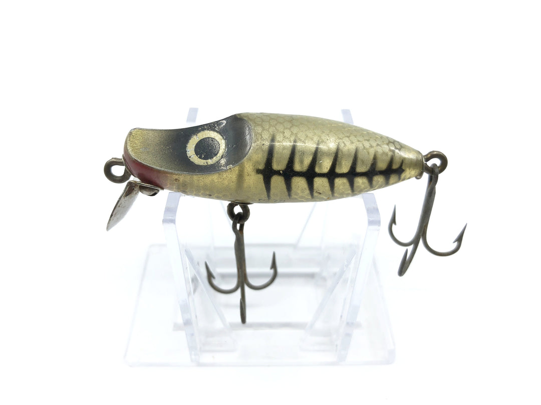 Millsite 500 T Series Slow Sinker River Runt in Silver and Black Shore Color