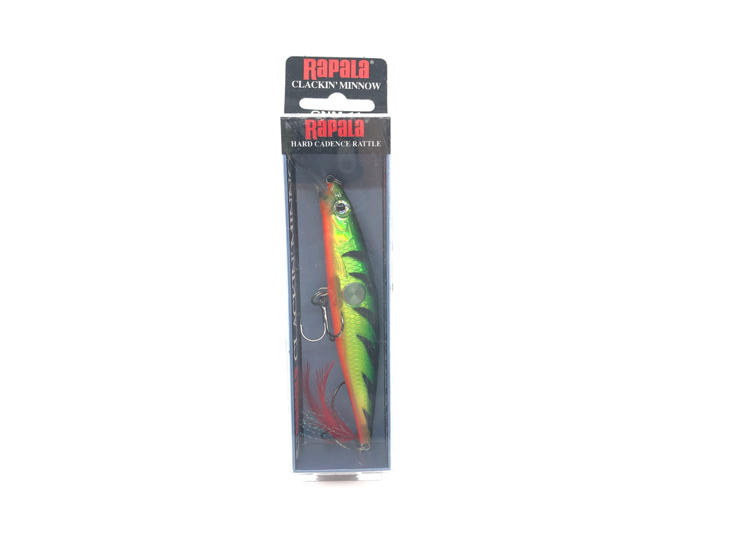 Rapala Clackin' Minnow CNM-11 FT Firetiger Color New in Box Old Stock