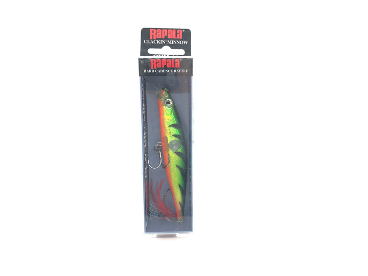 Rapala Clackin' Minnow CNM-11 FT Firetiger Color New in Box Old Stock