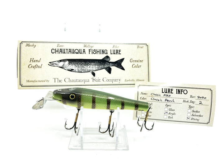 Chautauqua Special Order Classic Pikie in Classic Perch Color 2020 Marked Lip