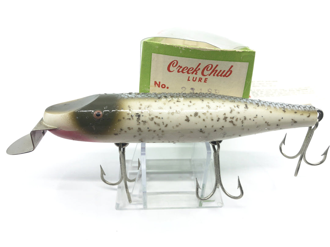 Creek Chub 2318 P Husky Pikie Minnow Silver Flash with Box and Paperwork
