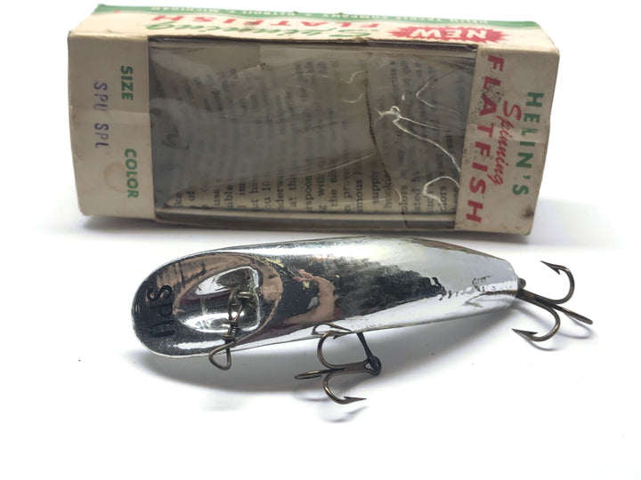 Helin Flatfish SPU SPL (Silver Plated) with Box