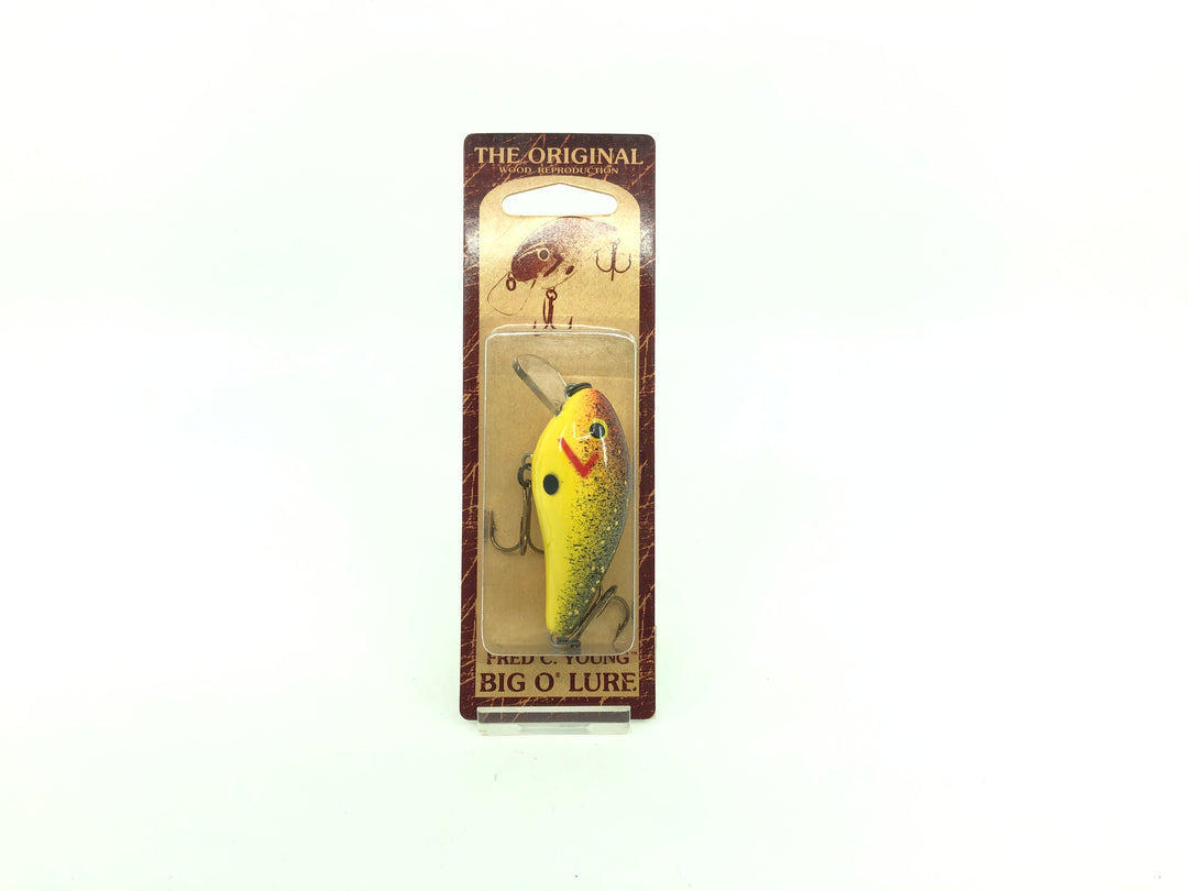 Cotton Cordell Fred Young Original Big O Wooden Lure Parrot Color