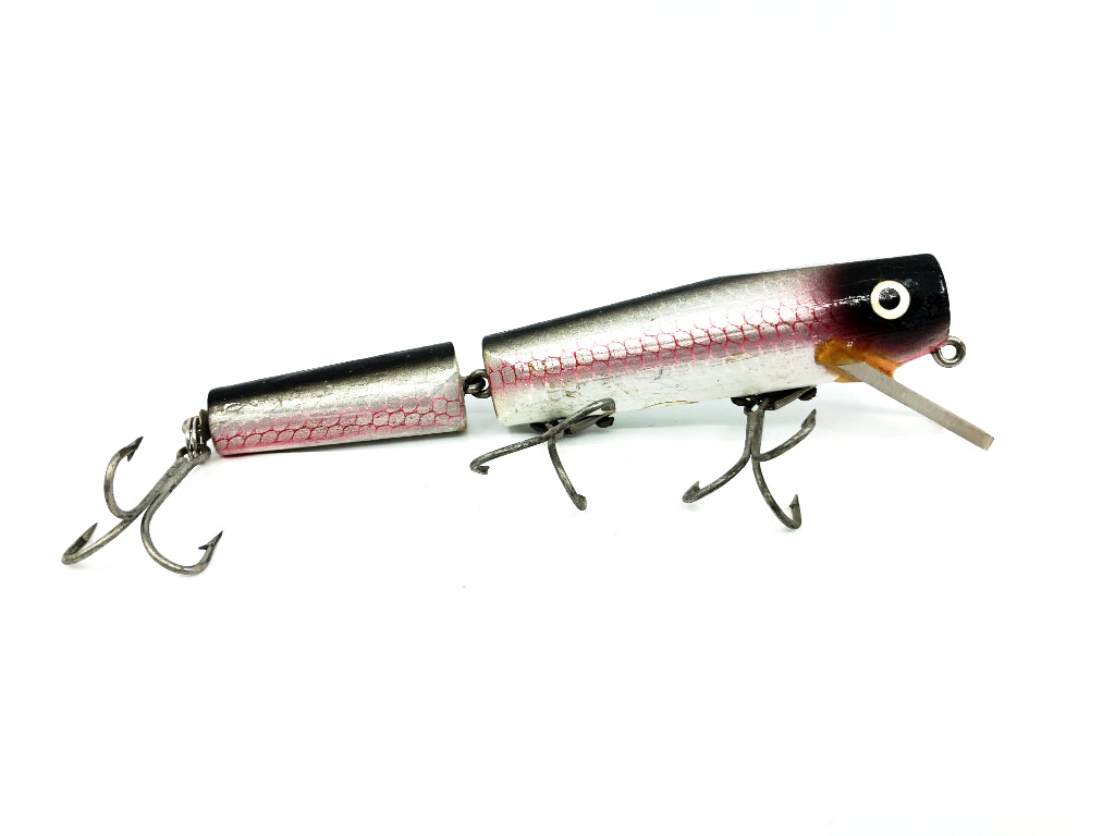 Wiley Jointed 5 1/2" Musky Killer in Silver Shiner Color
