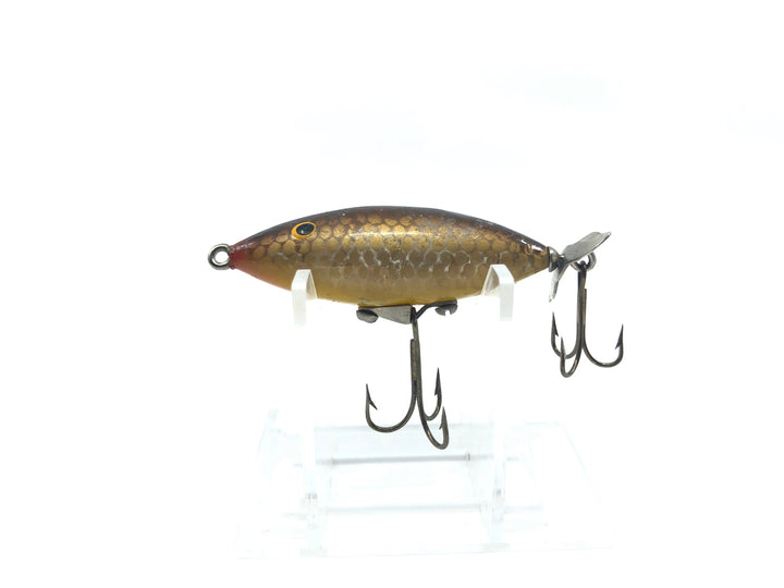 Mini Propeller Minnow Gold Scale Color