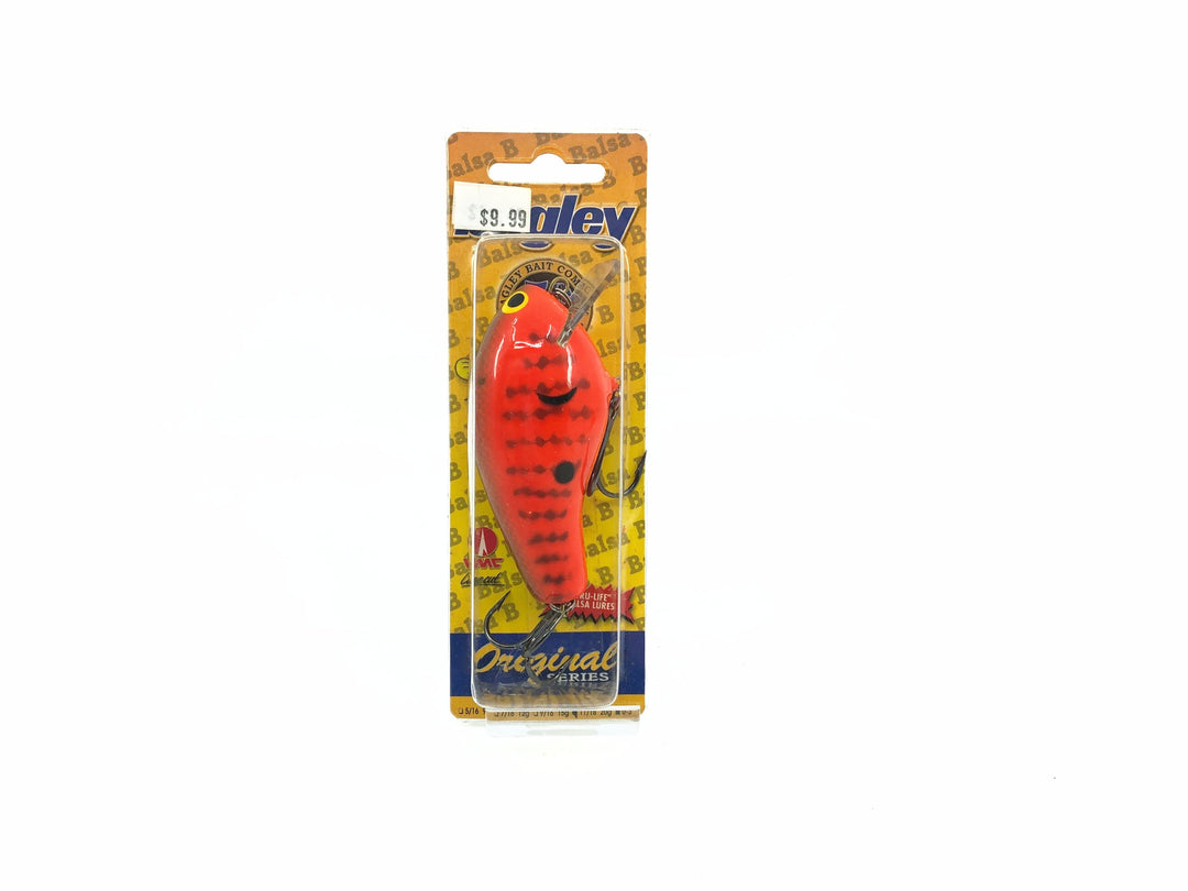 Bagley Balsa B3 BB3-DC2 Dark Crayfish on Orange Color, New on Card