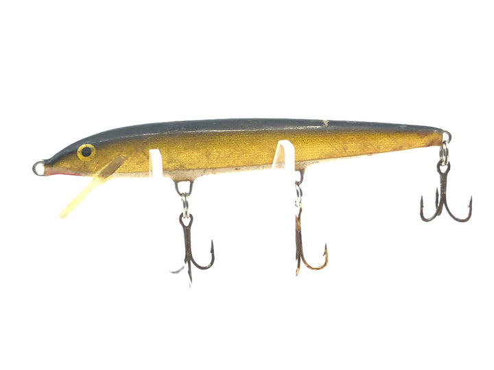 Vintage Rapala Original Floater Gold and Black