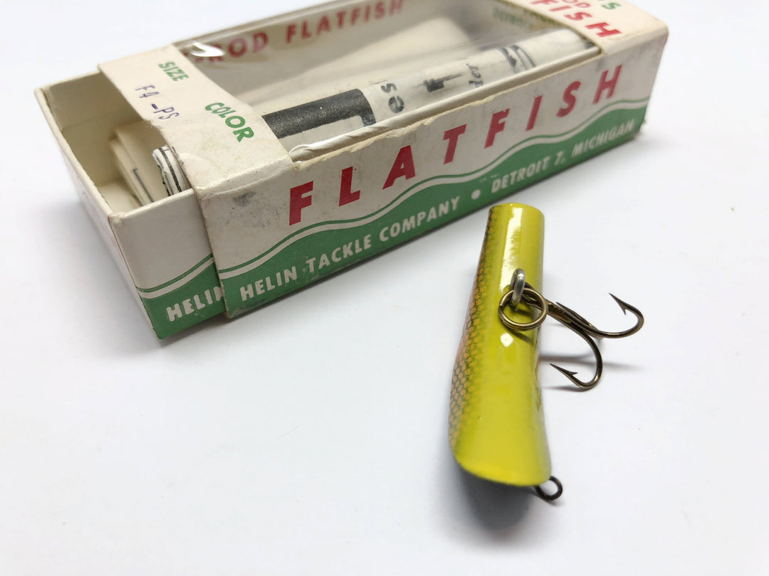 Helin Fly-Rod Flatfish F4 PS Perch Scale Color New in Box