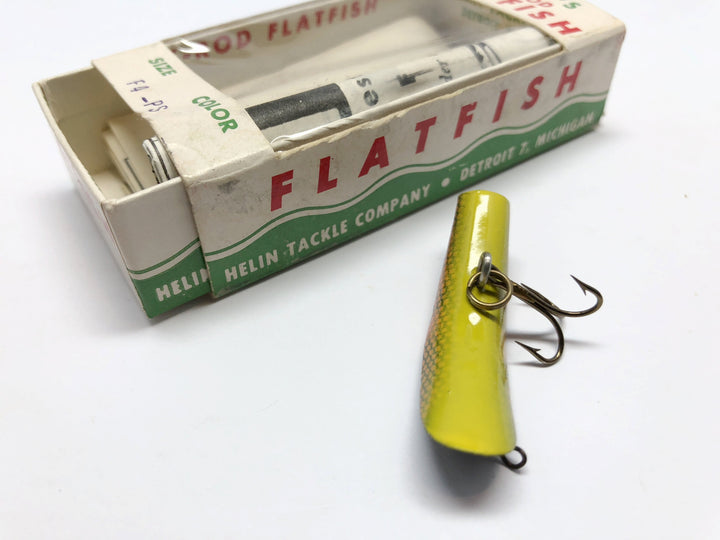 Helin Fly-Rod Flatfish F4 PS Perch Scale Color New in Box