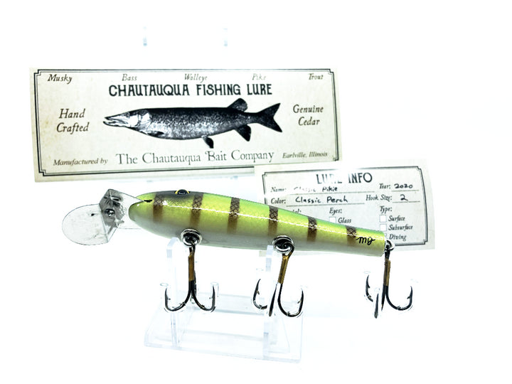 Chautauqua Special Order Classic Pikie in Classic Perch Color 2020 Marked Lip