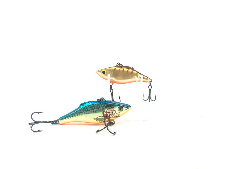 Rapala Rattlin' Rap Two Pack, Discontiued Crawdad & Silver Blue Color