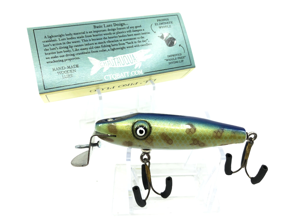 Chautauqua Lil' Piko Plug Silver Musky Color Custom Order