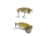 Two Arbogast Jitterbug Frogs Color