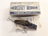 Mercury Minnow New in Box 10 Black Color