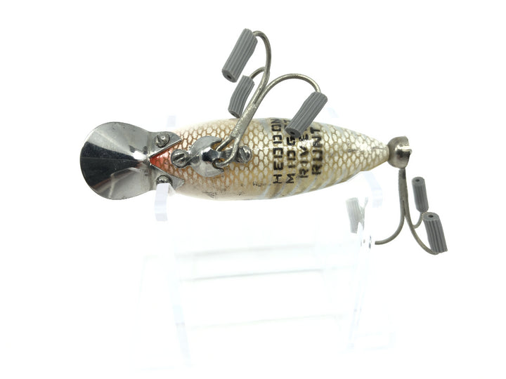 Heddon Midget River Runt Spook 9010 XRW White Shore Minnow Color