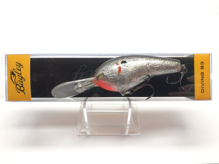 Bagley Diving B3 DB3-BS Black Silver Foil Color New in Box OLD STOCK