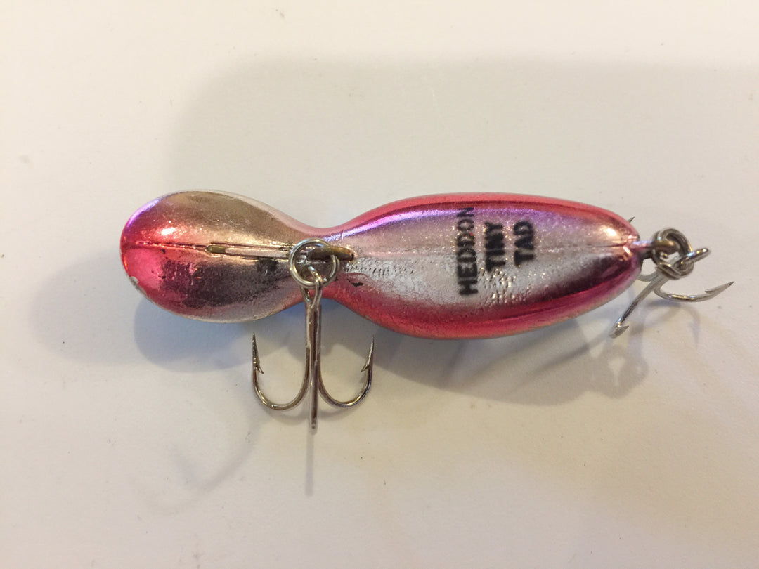 Heddon Tiny Tadpolly Clatter Tad Blue Silver Red
