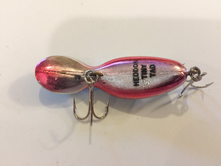 Heddon Tiny Tadpolly Clatter Tad Blue Silver Red