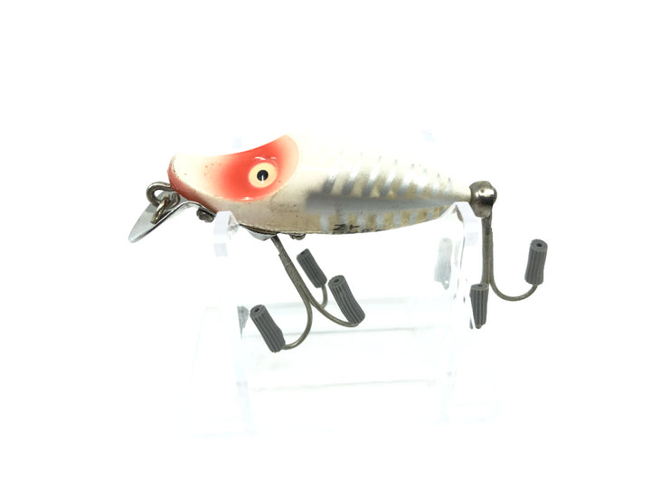 Heddon Midget River Runt Spook 9010 XRW White Shore Minnow Color