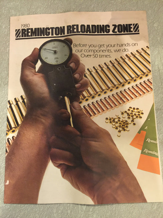 Remington Reloading Zone 1980 Catalog