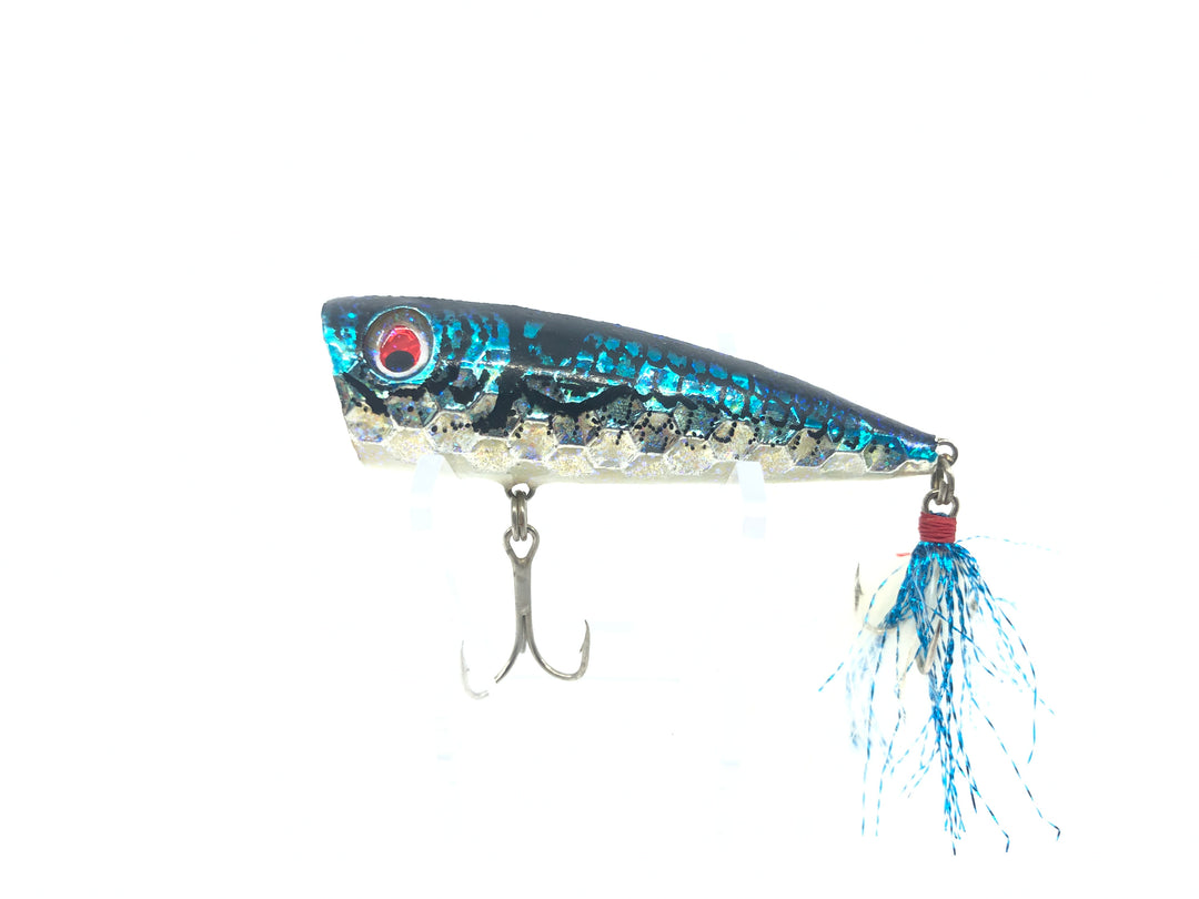 Blue Scale Minnow Popper