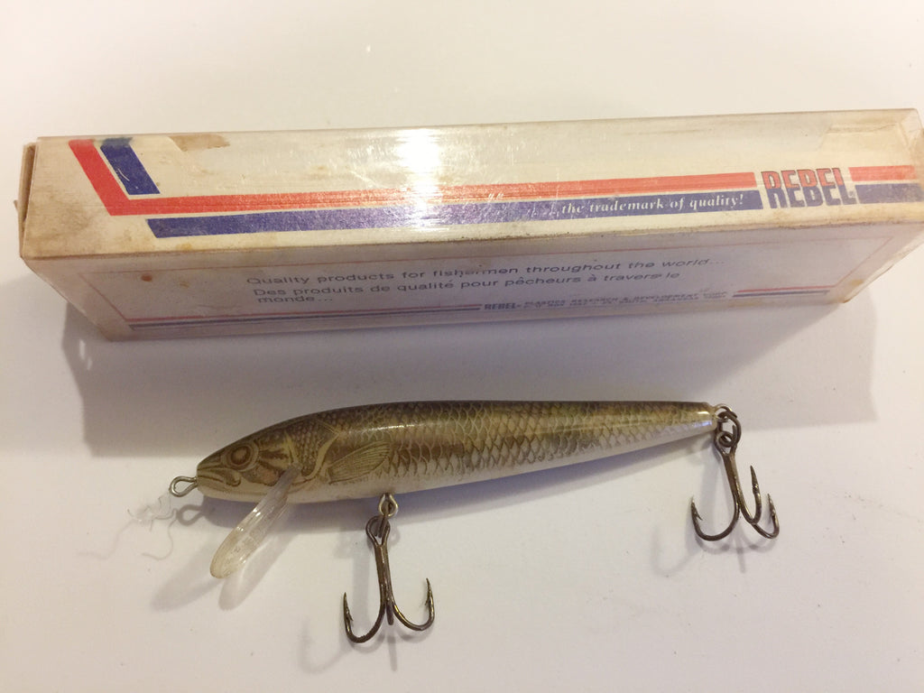 Rebel Naturalized Walleye Antique Lure My Bait Shop, LLC
