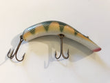Kautzky Lazy Ike 3 Vintage Plastic Lure in Perch Color