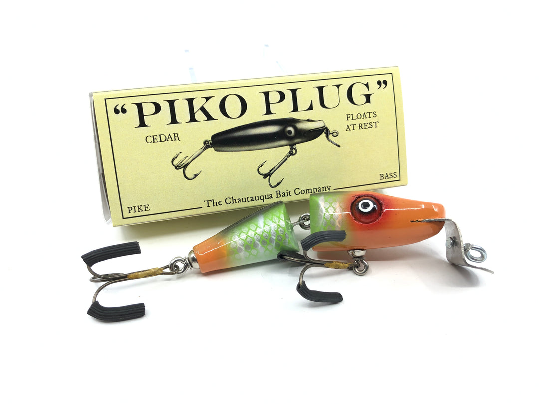 Chautauqua Jointed Lil' Piko Plug Green Freak Color Custom Order